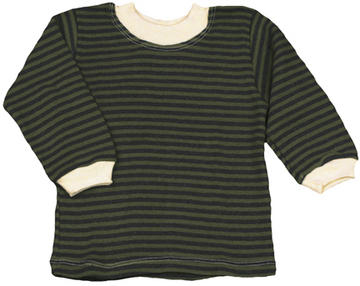 Striped Long Sleeve Baby Tee | Organic Baby/Toddler