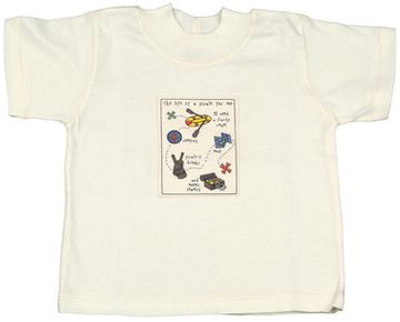 Organic Jersey T-Shirt for Boys or Girls - Pirates!