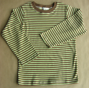 Organic Cotton Striped T-Shirt