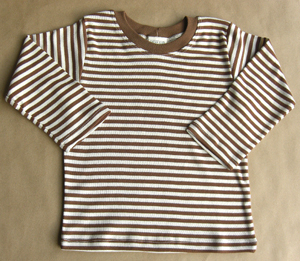 Organic Cotton Striped T-Shirt