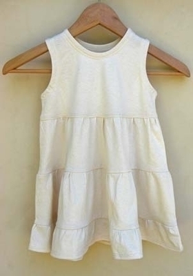 All natural organic jersey dress for girls - for the natural toddler a floaty organic dress