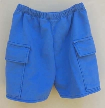 Organic french terry shorts for boys