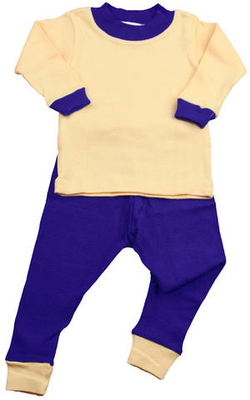 Yellow/Royal Long Johns | Sale!