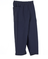 Image Organic French Terry - Two-Pocket Cargo Pant in Navy
